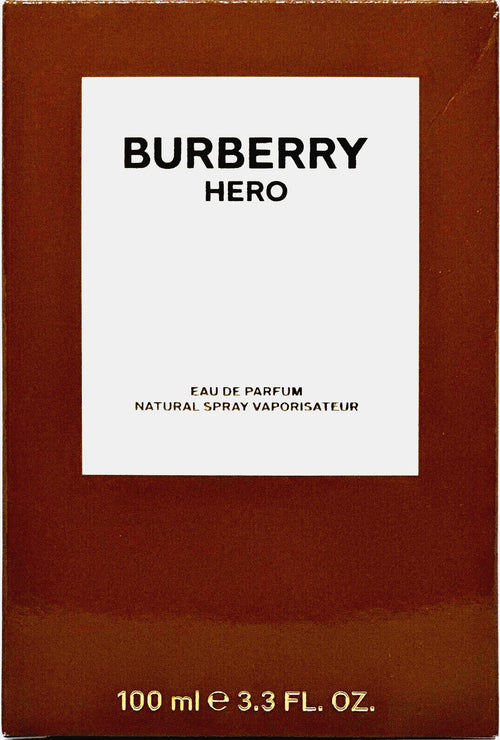 Burberry Hero Eau de Parfum for Men 100ml (3.3 oz) Long-Lasting Woody Spicy Cologne
