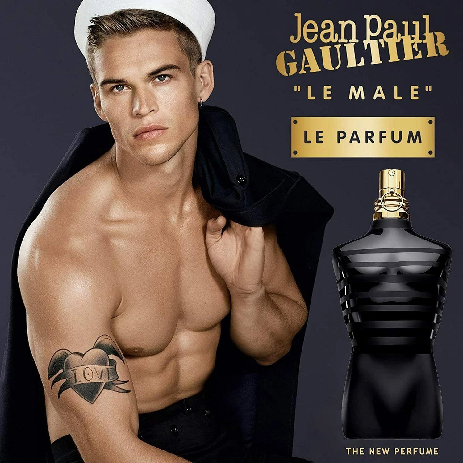 Jean Paul Gaultier Le Male Le Parfum Eau de Parfum Intense for Men – 125ml
