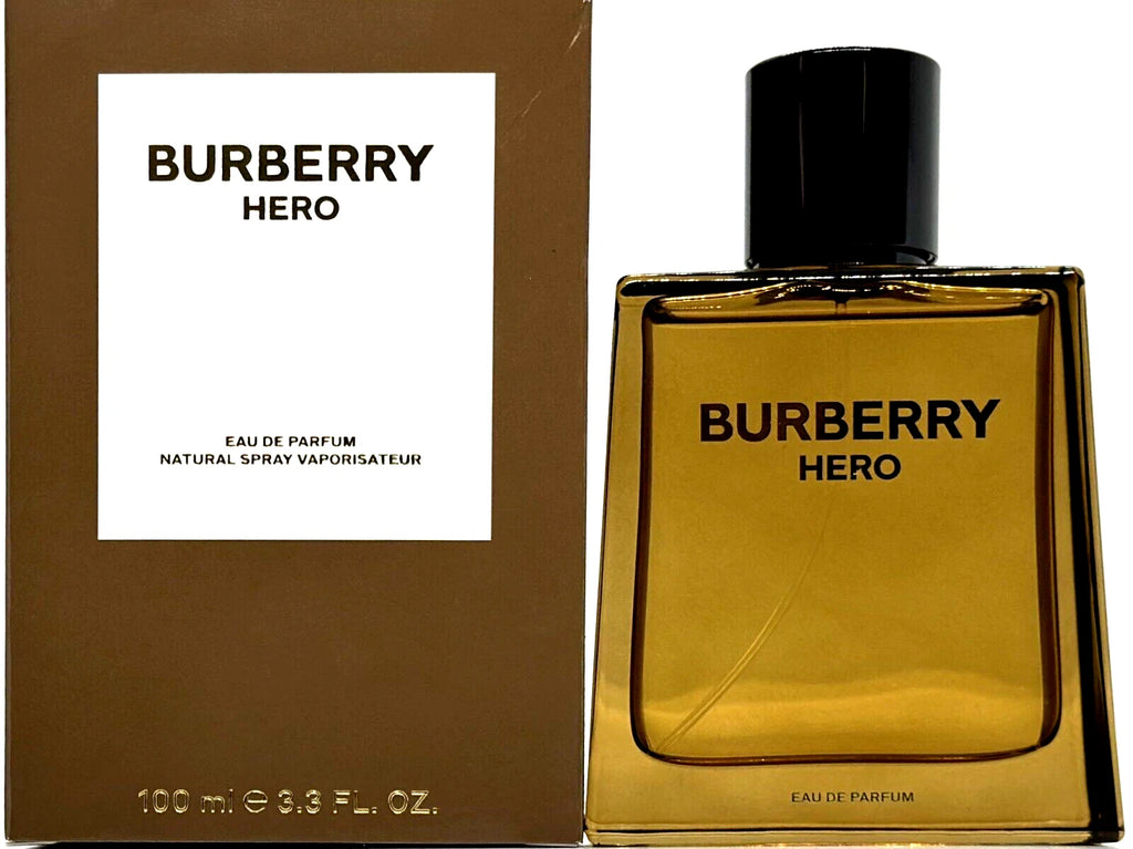 Burberry Hero Eau de Parfum for Men 100ml (3.3 oz) Long-Lasting Woody Spicy Cologne