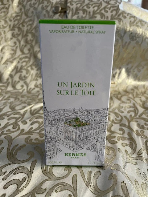 Hermès Un Jardin Sur Le Toit Eau de Toilette Spray 100ml (3.3 fl oz) – Fresh Green Fruity Fragrance